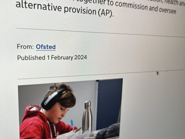 Image of APSEND welcomes Ofsted's new report on AP  - By Mark Vickers, MBE